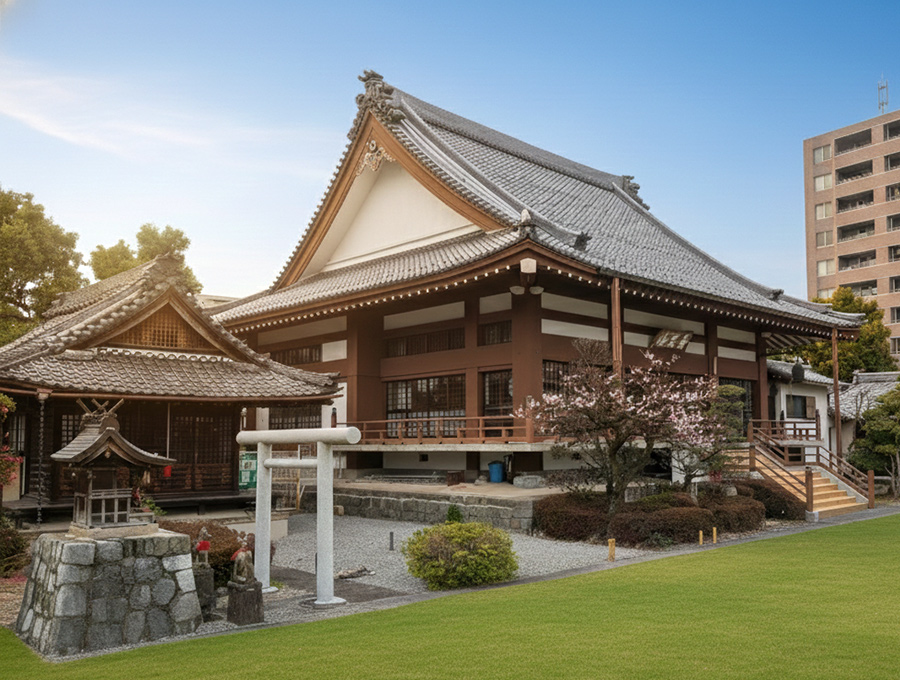 醫王山 禪桂寺 外観
